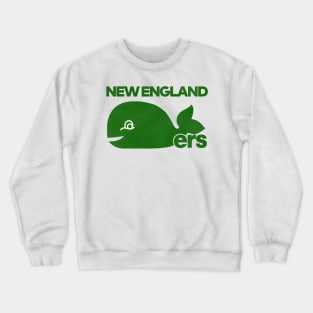 Defunct New England Whalers Hockey Team Crewneck Sweatshirt